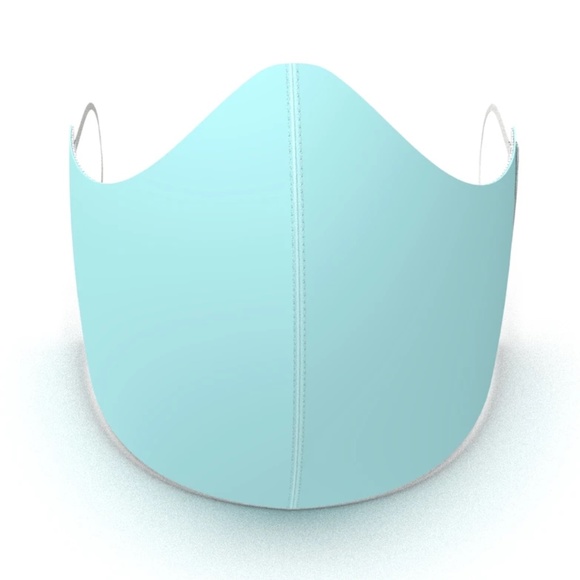 QUALITY BREATHABLE KIDS MASK - SOLID BABY BLUE - Picture 1 of 1